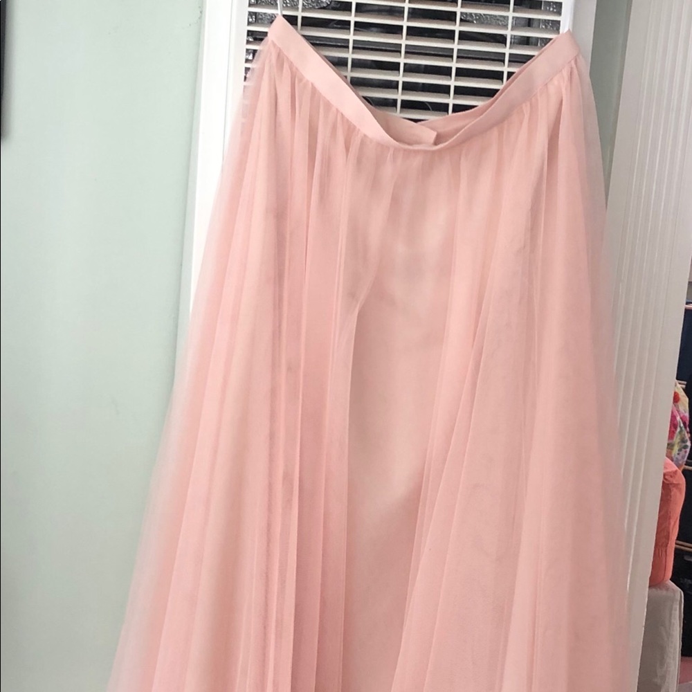 A petite length Revelry ‘Skylar’ tulle skirt.
